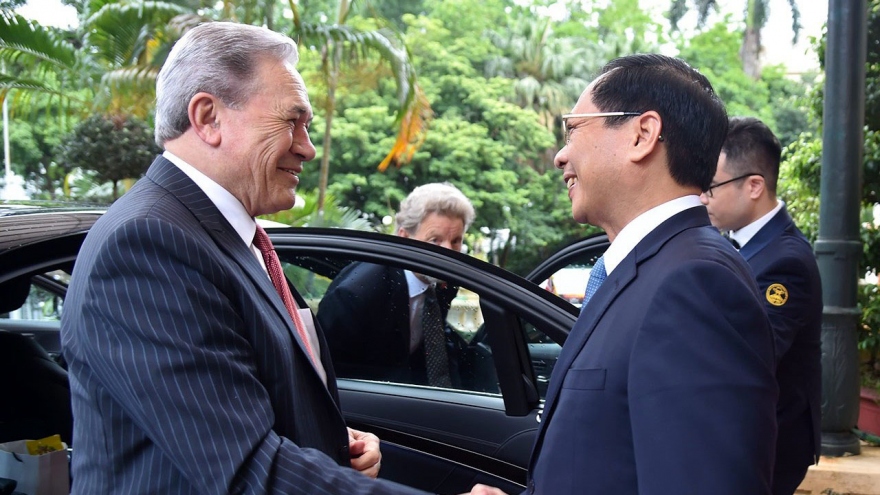 New Zealand Foreign Minister Winston Peters visits Vietnam